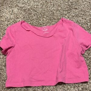 Urban Outfitters Pink Crop Top